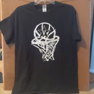 Vanderbilt basketball anchor down tshirt black size medium